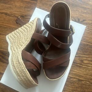 Strapping Saint Laurent espadrille
